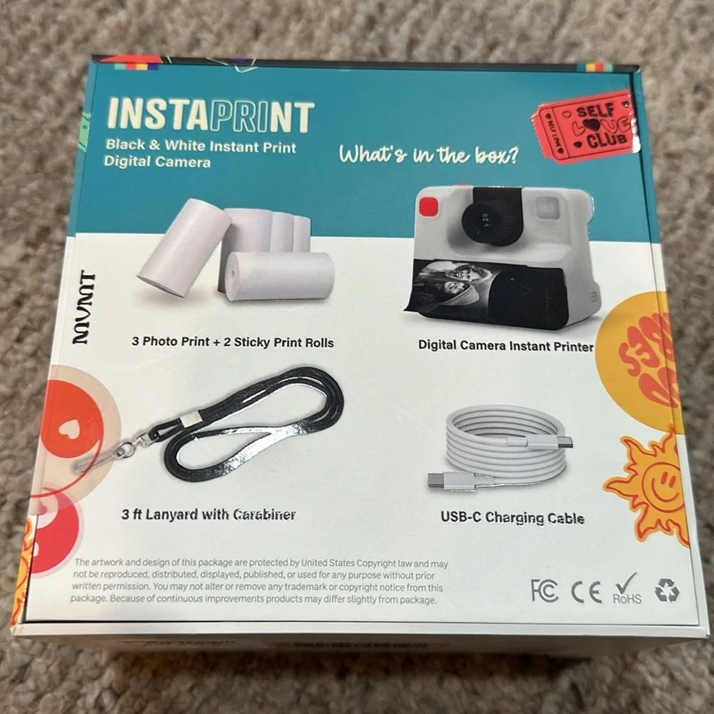 NIB Instaprint Digital Camera